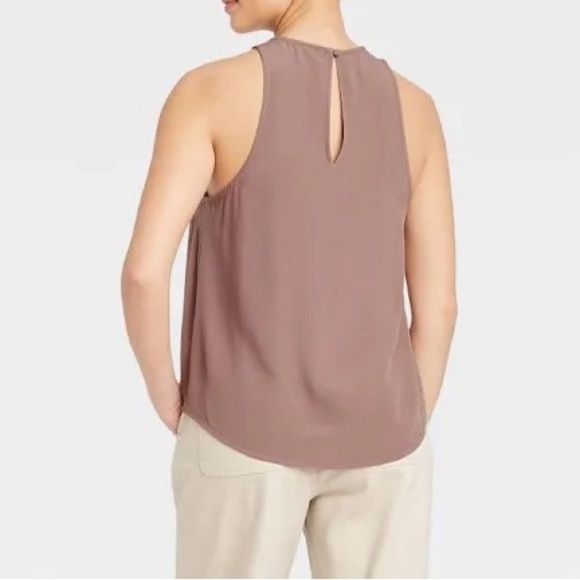 Women's A New Day Tops Racer Back Tank Top - Size Medium - Picture 4 of 8